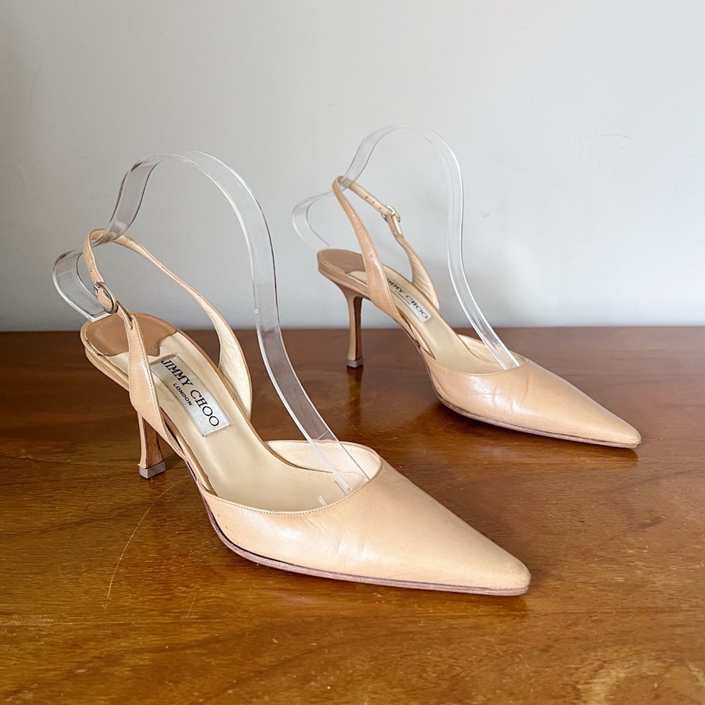 Jimmy Choo Tan Heels